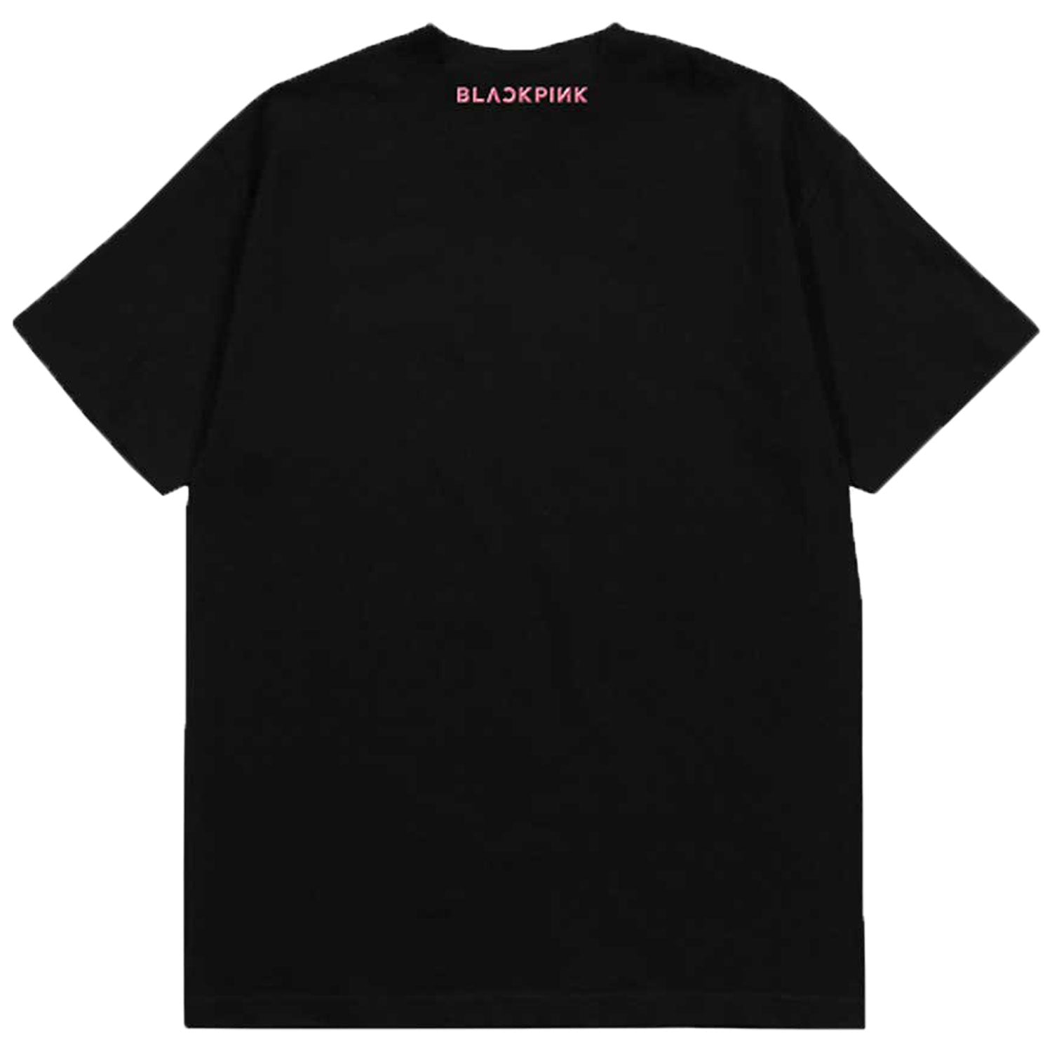 BlackPink Pink Venom Logo T-shirt Back