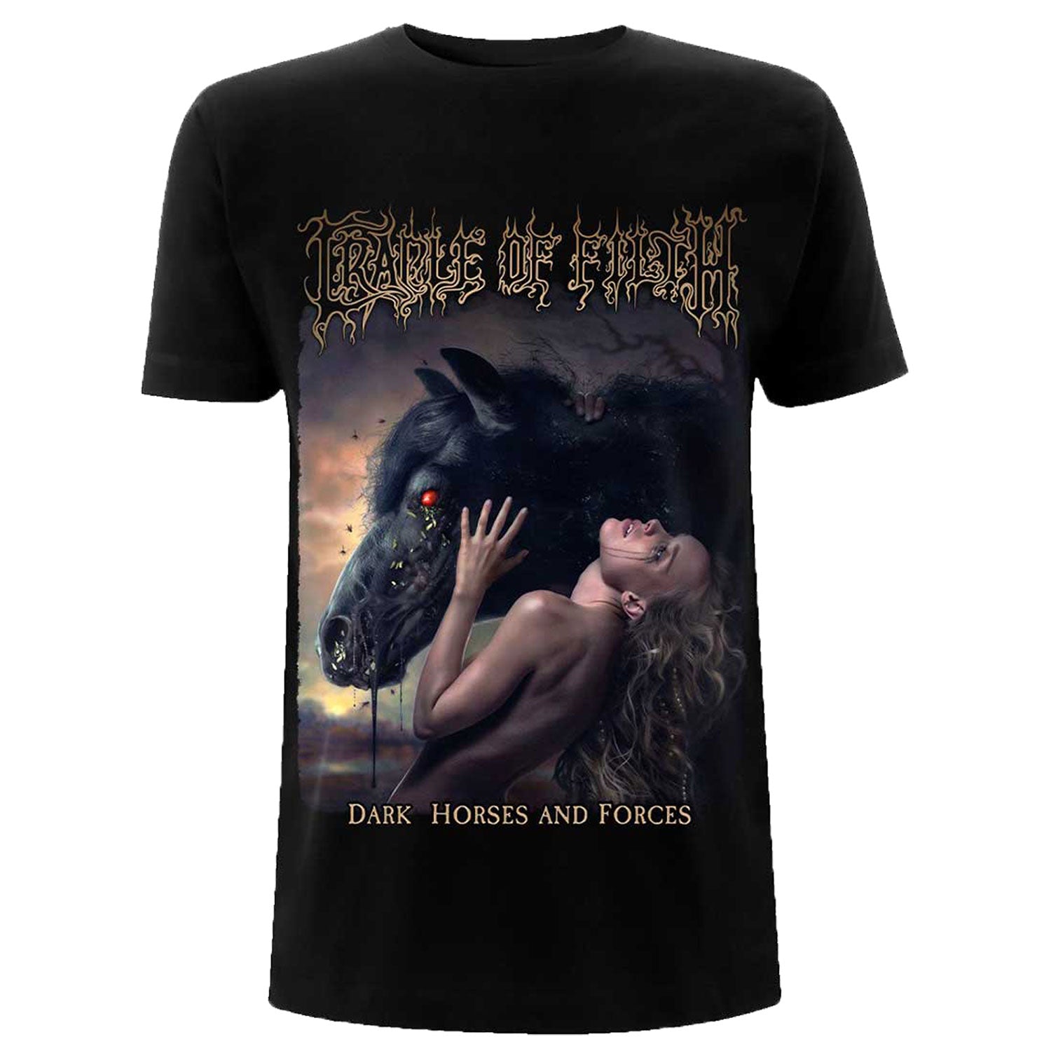 Cradle Of Filth Dark Horses T-shirt Front
