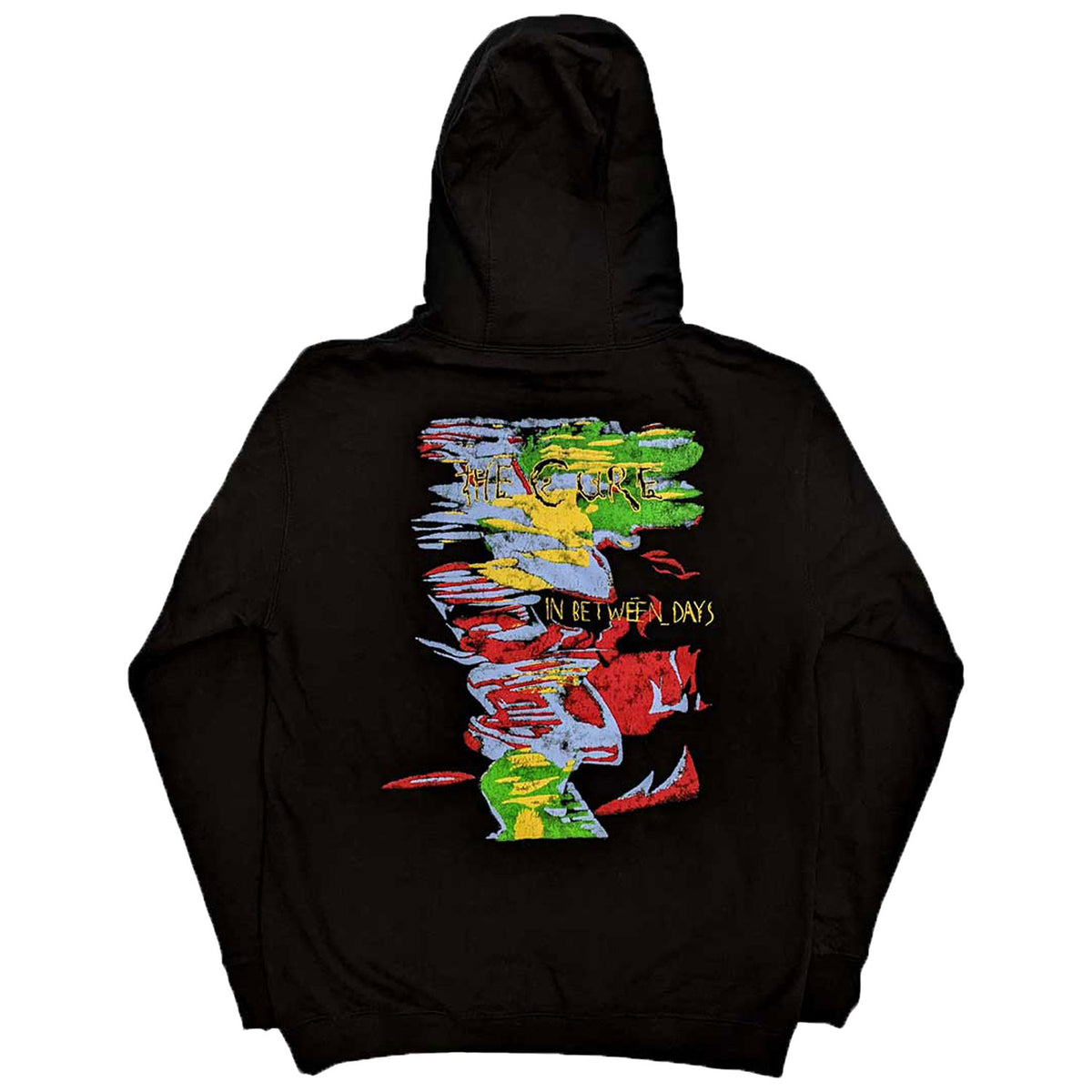 Cure In Between Days Hooded Sweatshirt Back