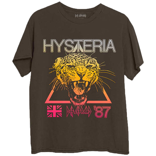 Def Leppard Hysteria World Tour T-shirt Front