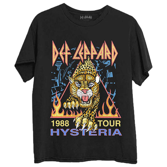 Def Leppard Hysteria '88 T-shirt Front