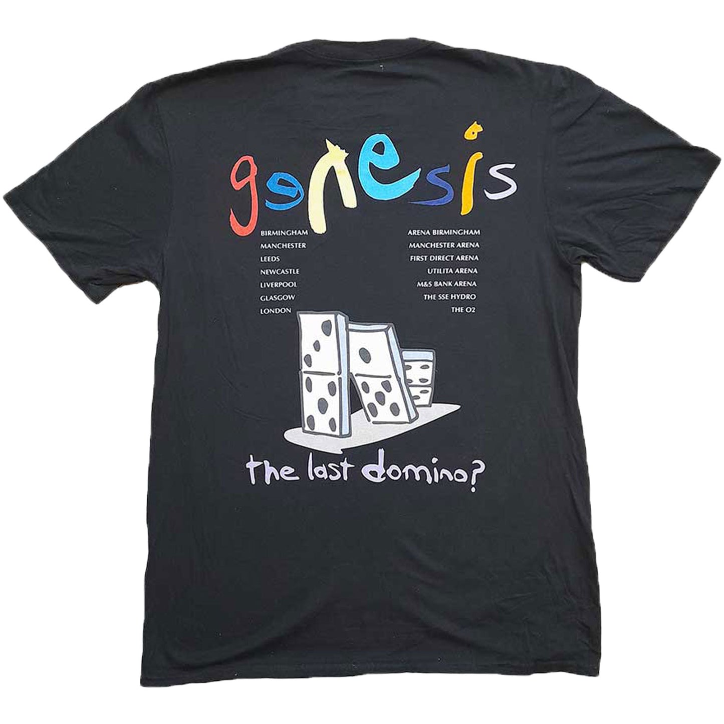 Genesis The Last Domino? T-shirt Back