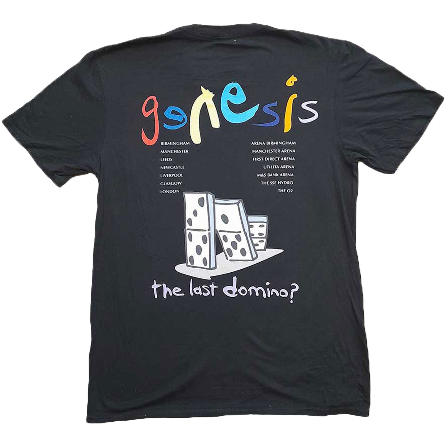 Genesis The Last Domino? T-shirt Back