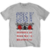 Us Flag In Logo T-shirt