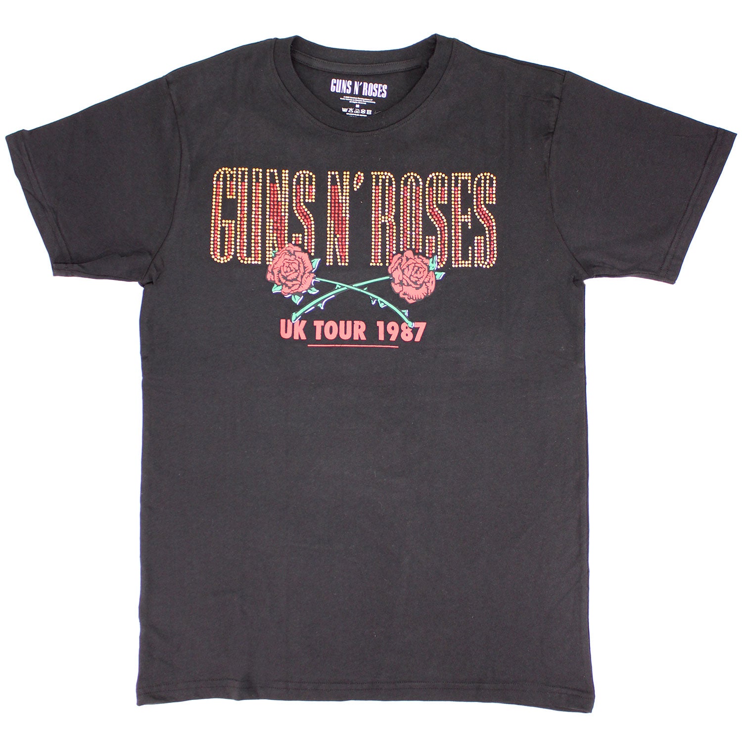 Guns N Roses 87 Tour T-shirt Front