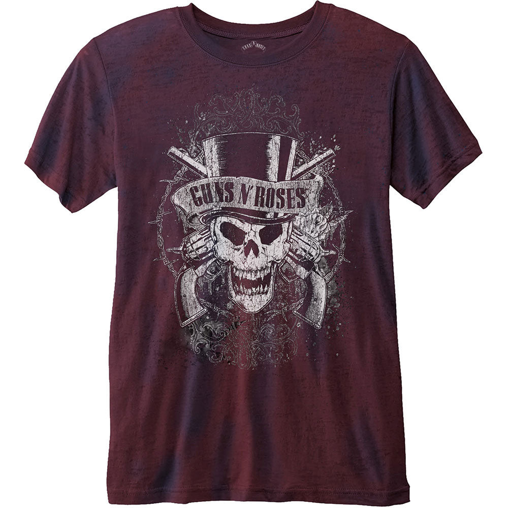 Guns N Roses Faded Skull T-shirt