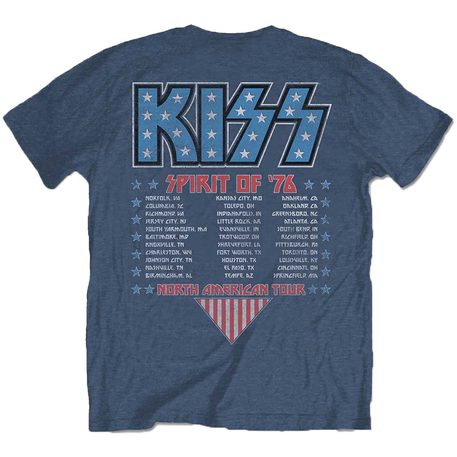 KISS Americana T-shirt Back