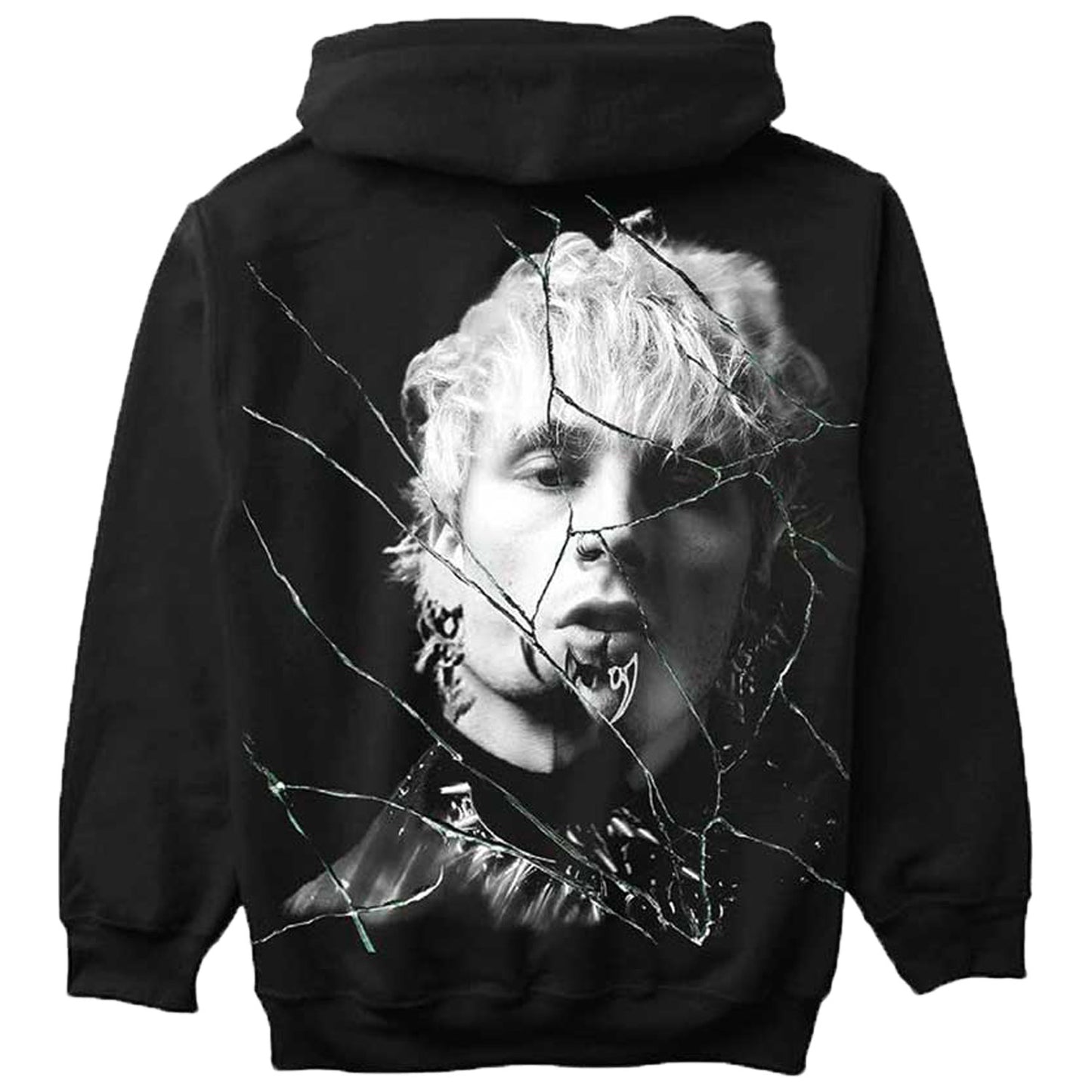 Cracked Glass Hooded Sweatshirt