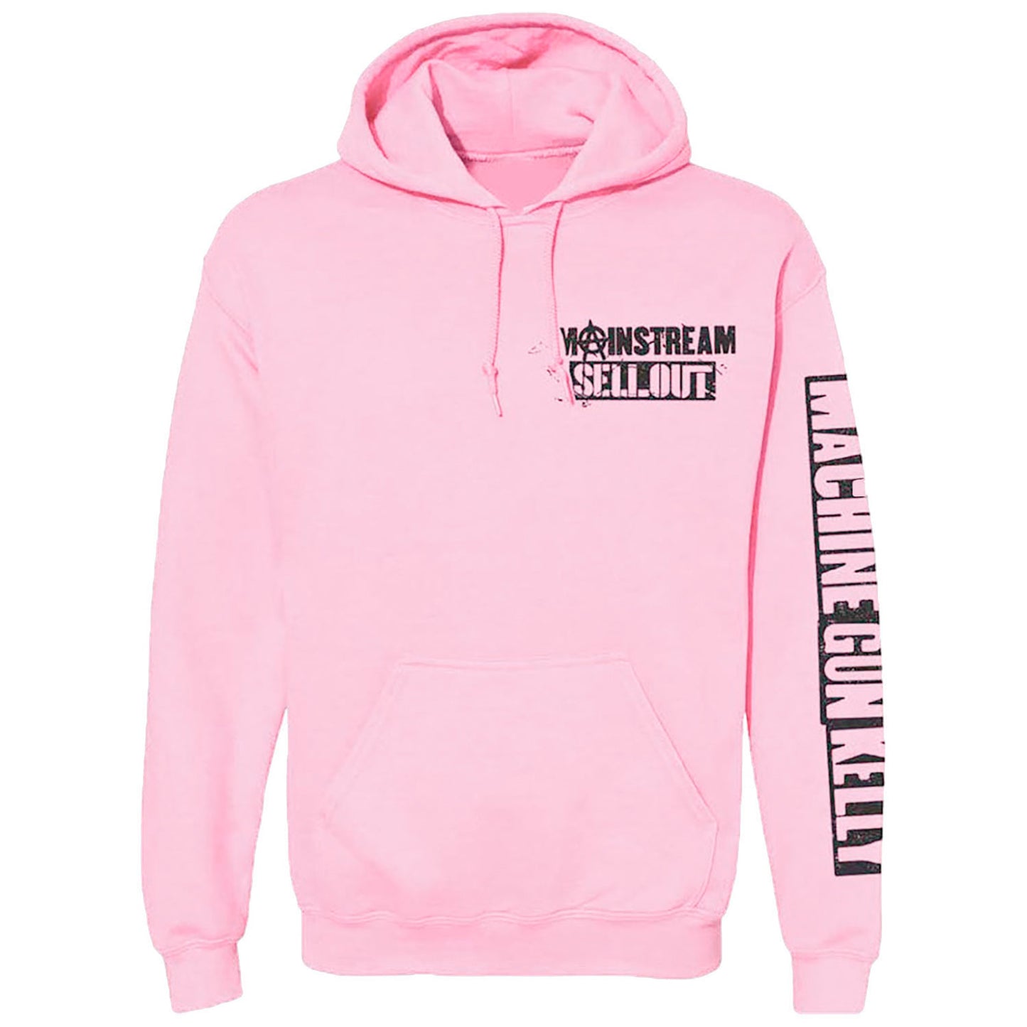 Pink Face Hooded Sweatshirt