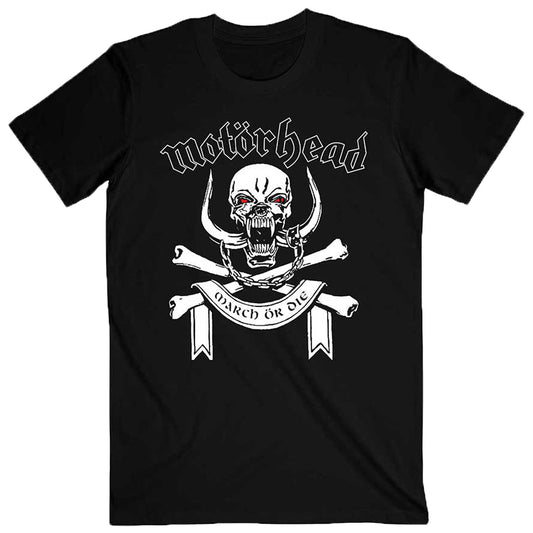 Motorhead March Or Die Lyrics T-shirt