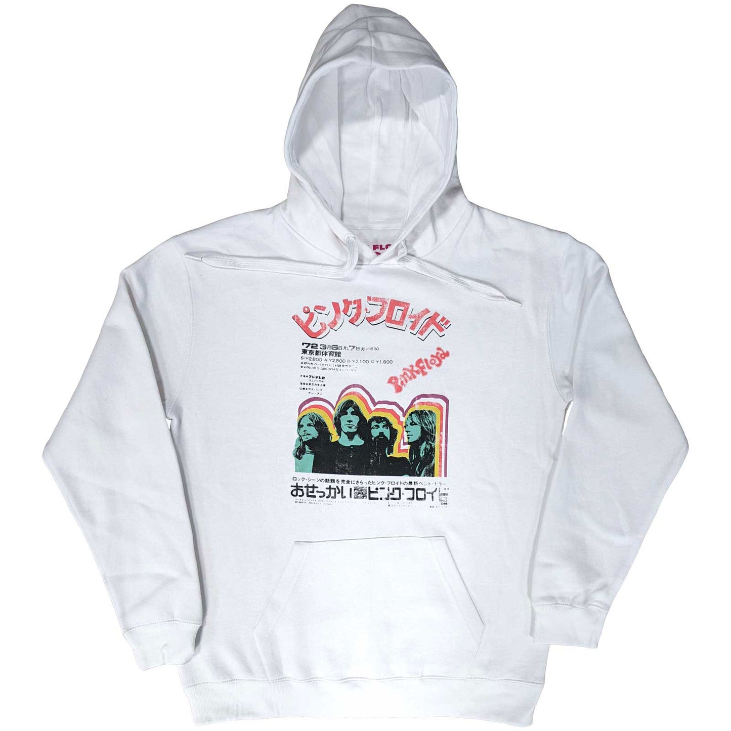 Pink Floyd Japanese Poster Hooded Sweatshirt