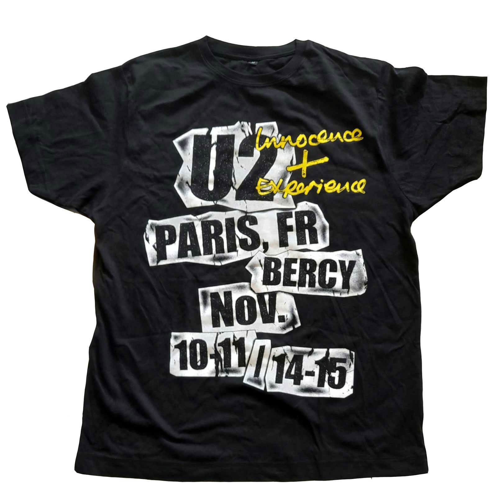 U2 I+e Paris Event 2015 T-shirt