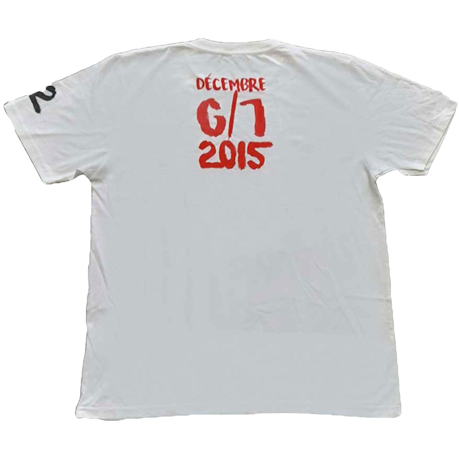 U2 Paris 2015 Nous N'avons Pas Peur T-shirt