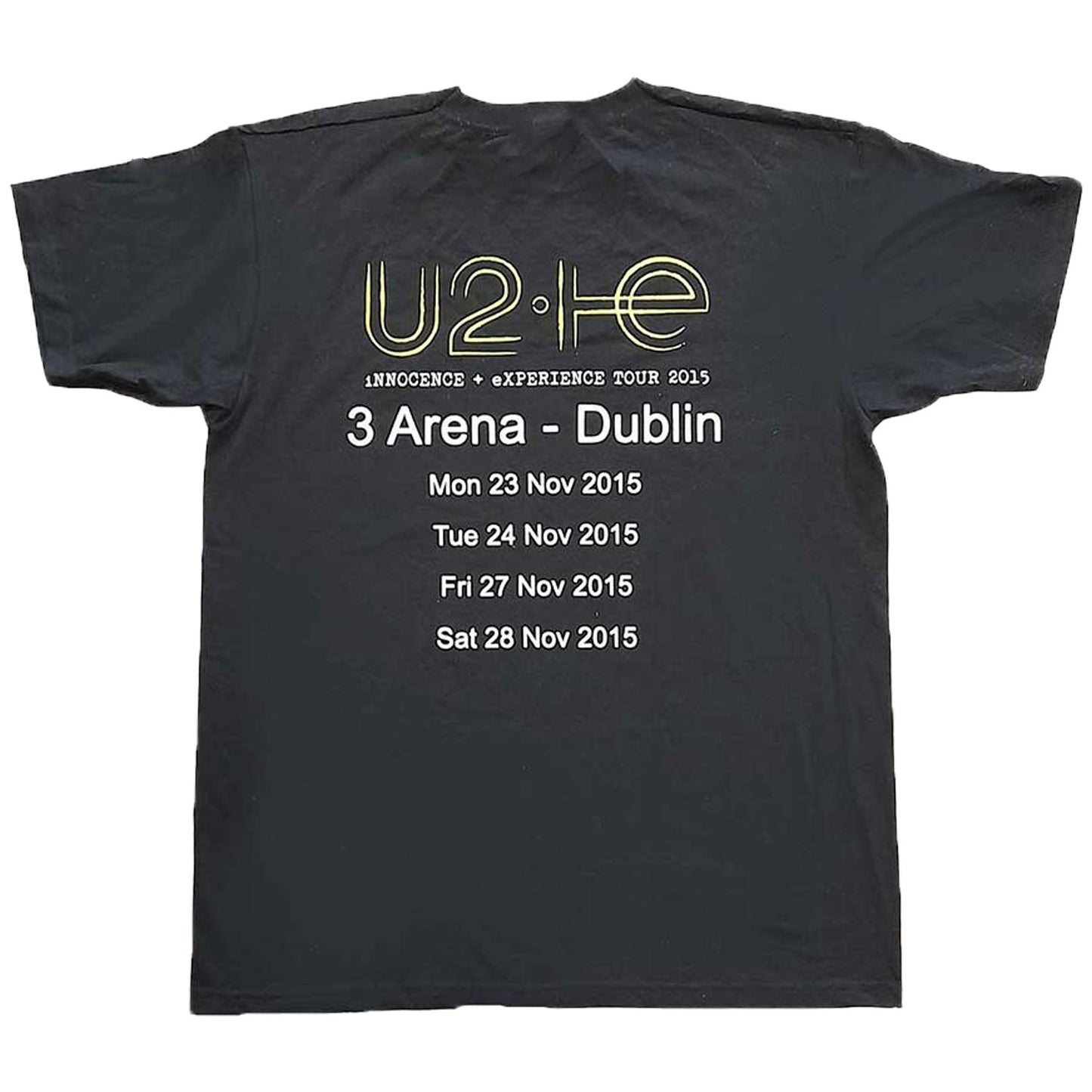 U2 I+e Tour Dublin 2015 Bed Photo T-shirt