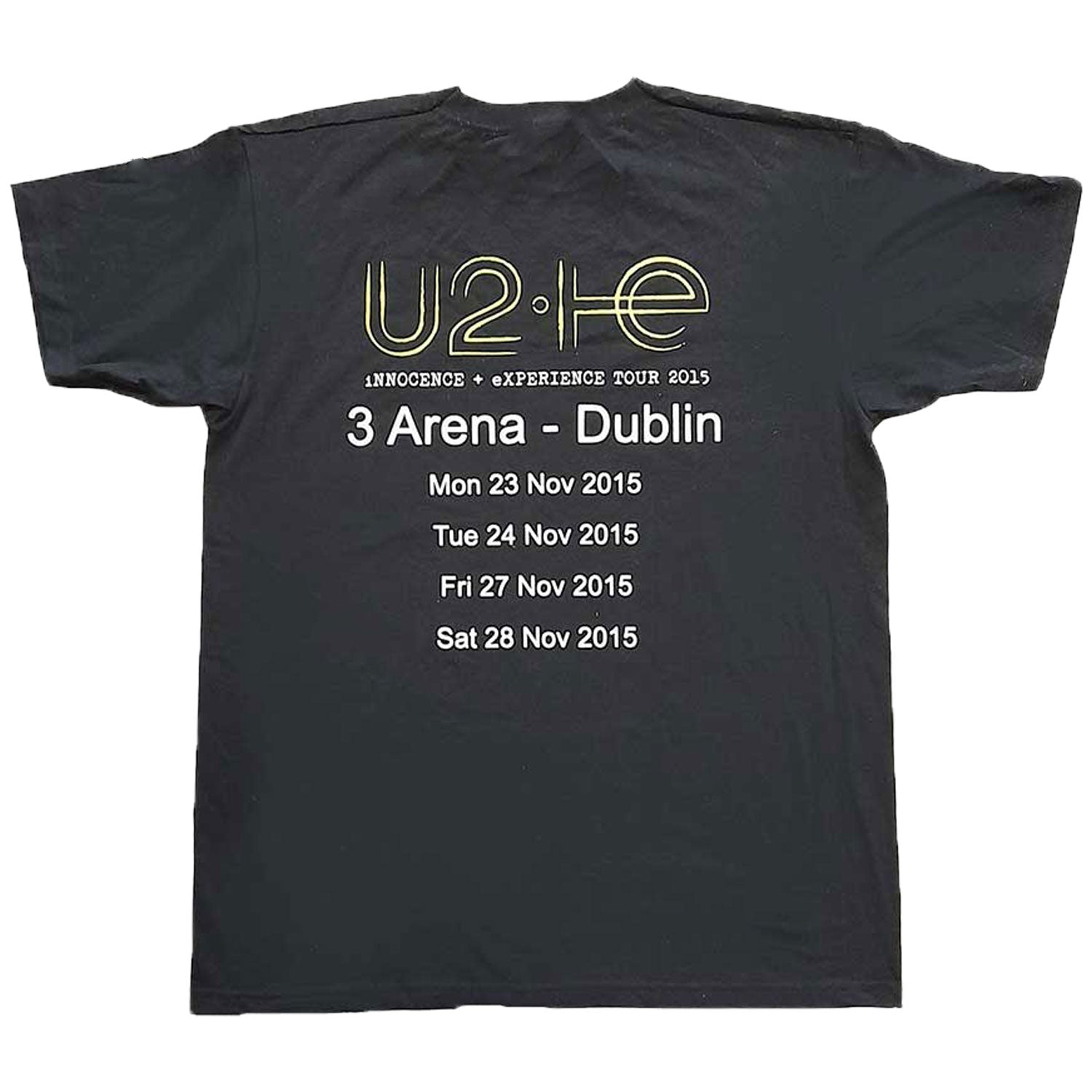 U2 I+e Tour Dublin 2015 Bed Photo T-shirt