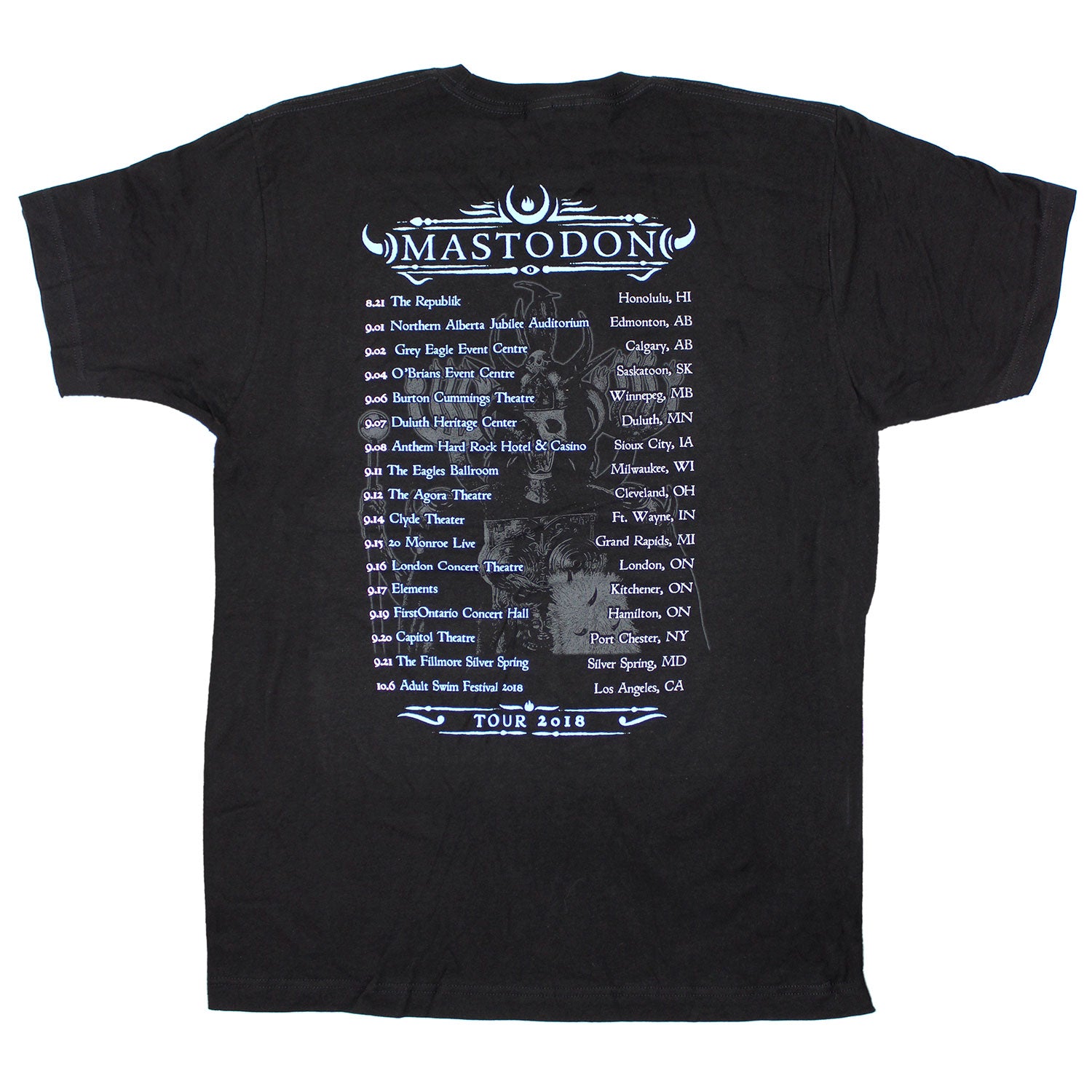 Mastodon Helmet Tour Tee (HO-LA) T-shirt