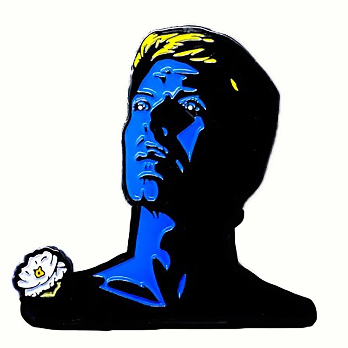 David Bowie Tonight Enamel Pin Pewter Pin Badge