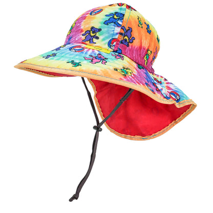 Grateful Dead Wide Brim Toddler Sun Hat Miscellaneous Front