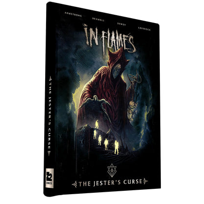 In Flames Presents: The Jester's Curse Graphic Novel Comic Book Back