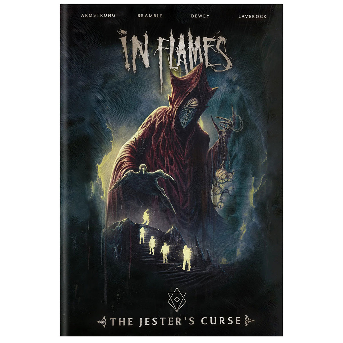 In Flames Presents: The Jester's Curse Graphic Novel Comic Book Front