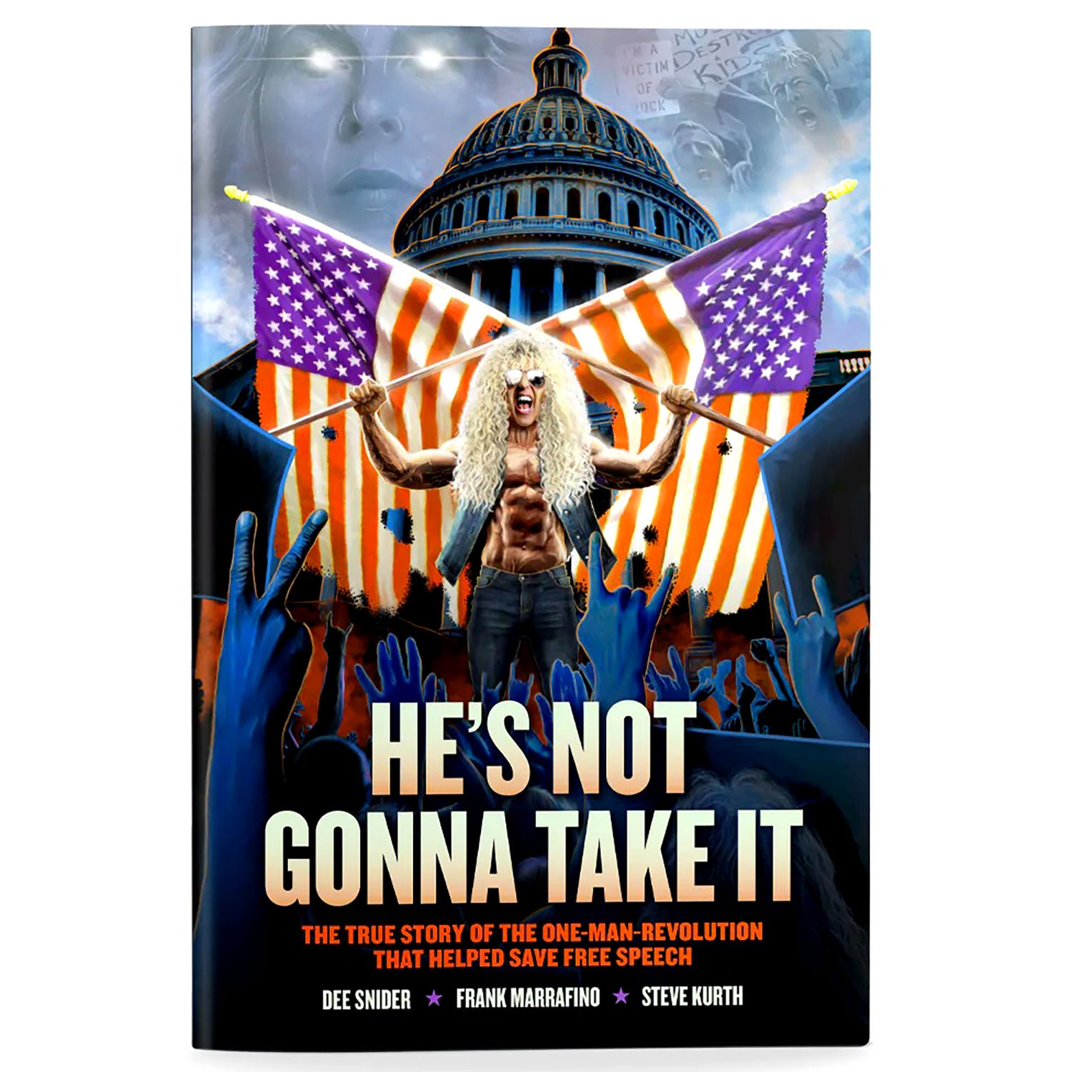 Dee Snider: HE'S NOT GONNA TAKE IT Comic Book Front