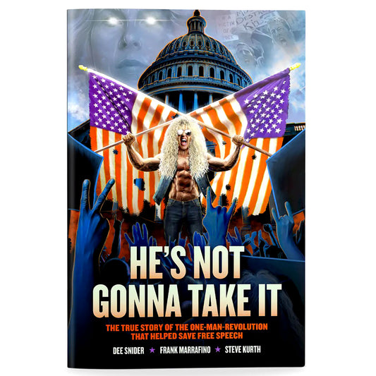 Dee Snider: HE'S NOT GONNA TAKE IT Comic Book Front
