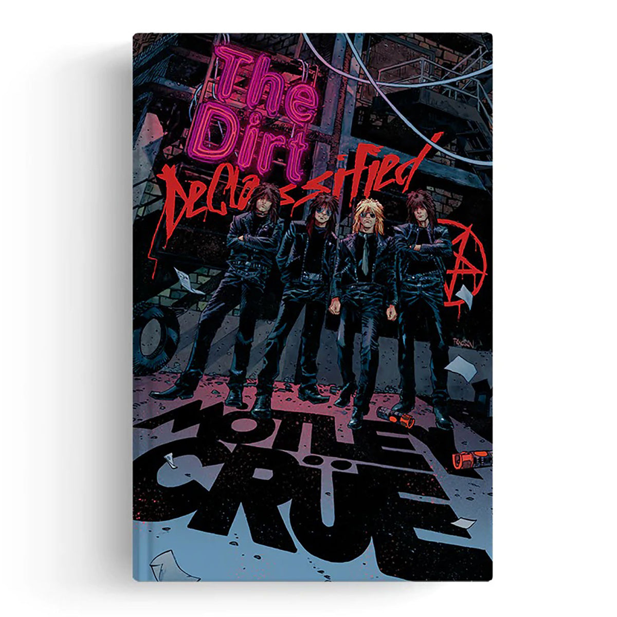 Motley Crue M�tley Cr�e - The Dirt: Declassified Softcover Comic Book Front