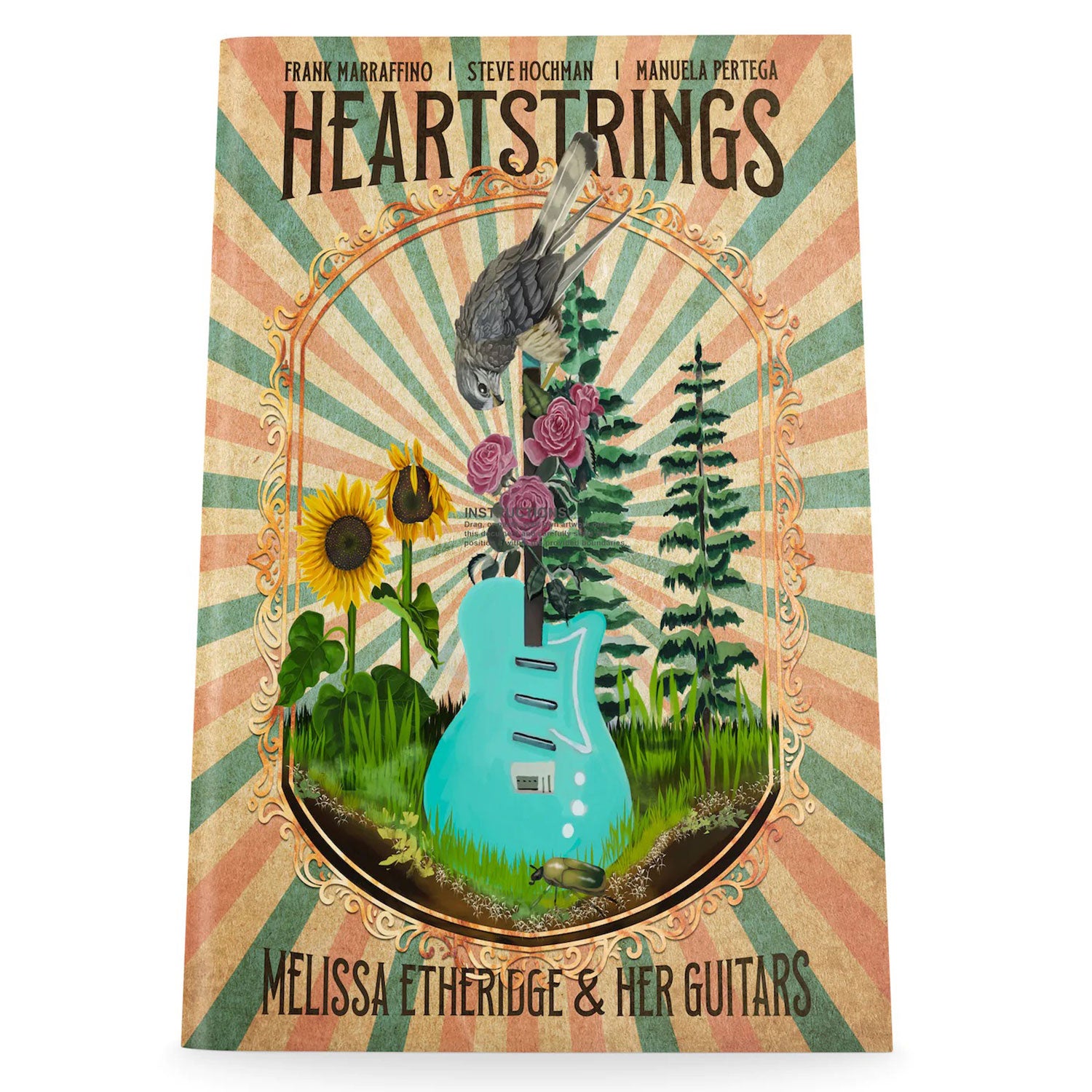 Heartstrings: Melissa Etheridge & Her Guitars Softcover Comic Book Front