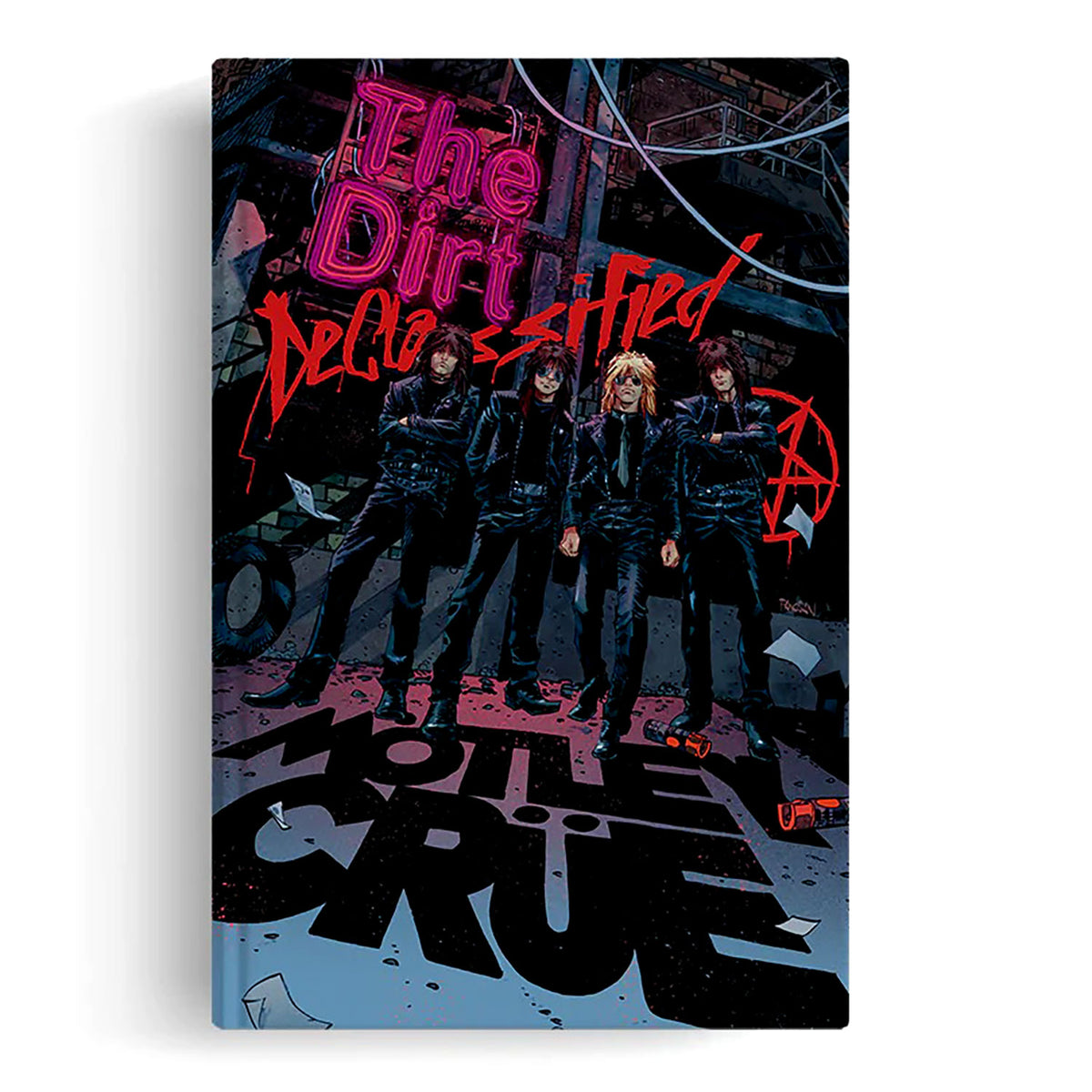 Motley Crue M�tley Cr�e - The Dirt: Declassified Hardcover Comic Book Front