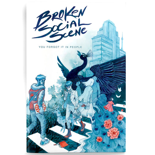 Broken Social Scene: You Forgot It in People, The Graphic Novel Comic Book Front