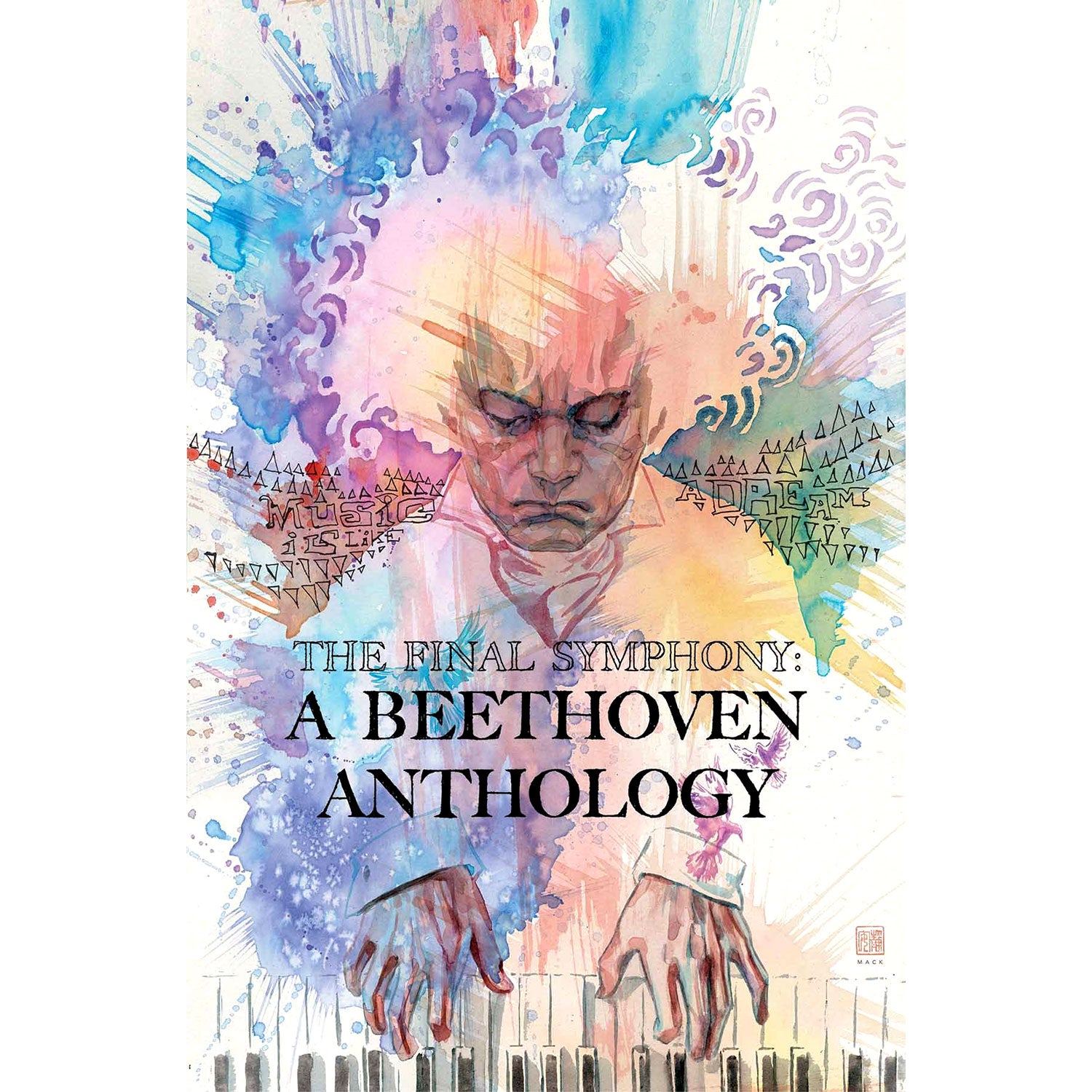Ludwig van Beethoven - The Final Symphony: A Beethoven Anthology Comic Book Front