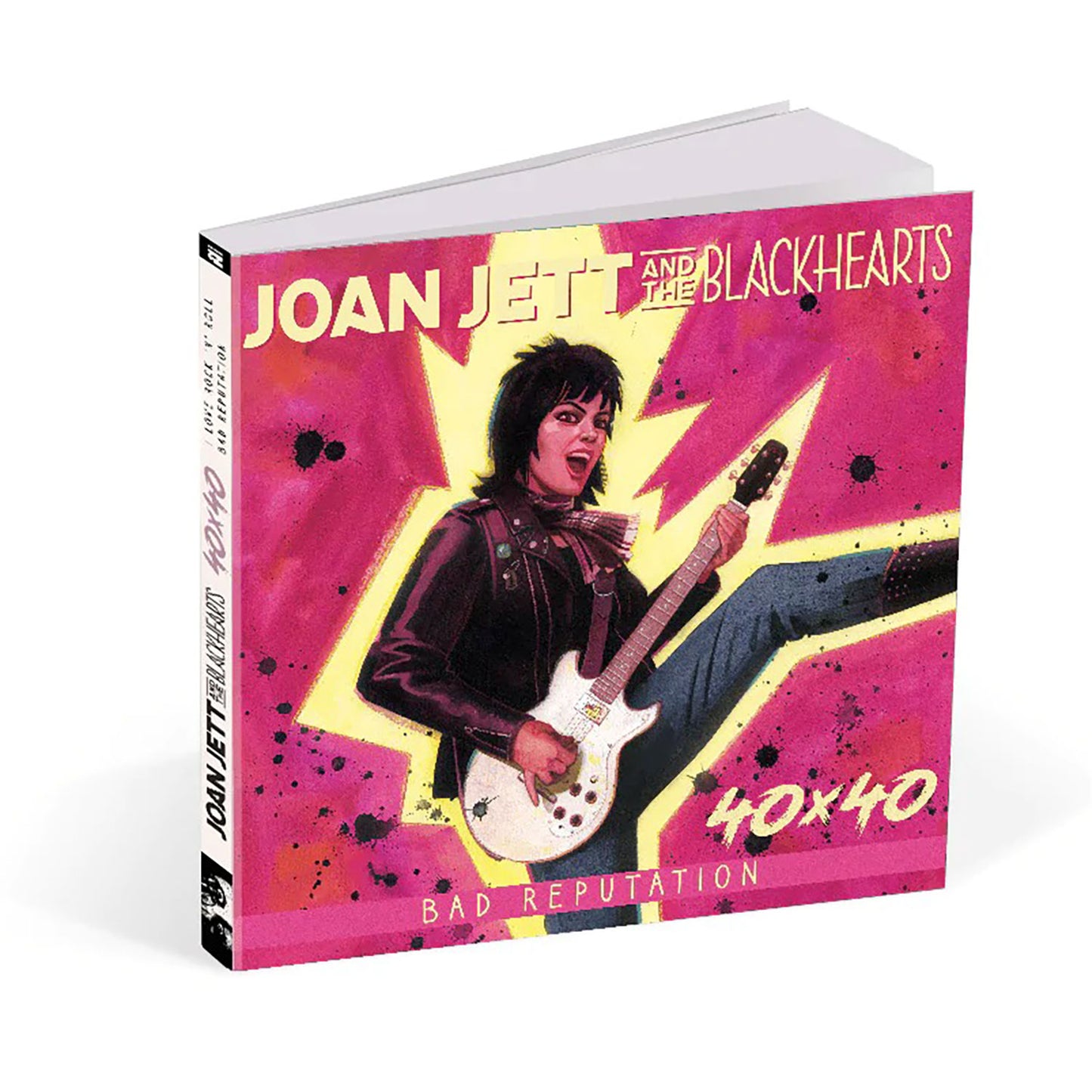 Joan Jett & THE BLACKHEARTS - 40x40: Bad Reputation/I Love Rock 'n' Roll Comic Book Back