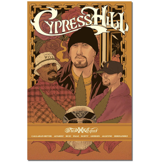 Cypress Hill: Tres Equis Graphic Novel Comic Book Front