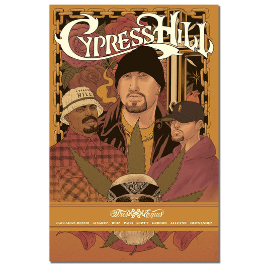 Cypress Hill: Tres Equis Graphic Novel Comic Book Front