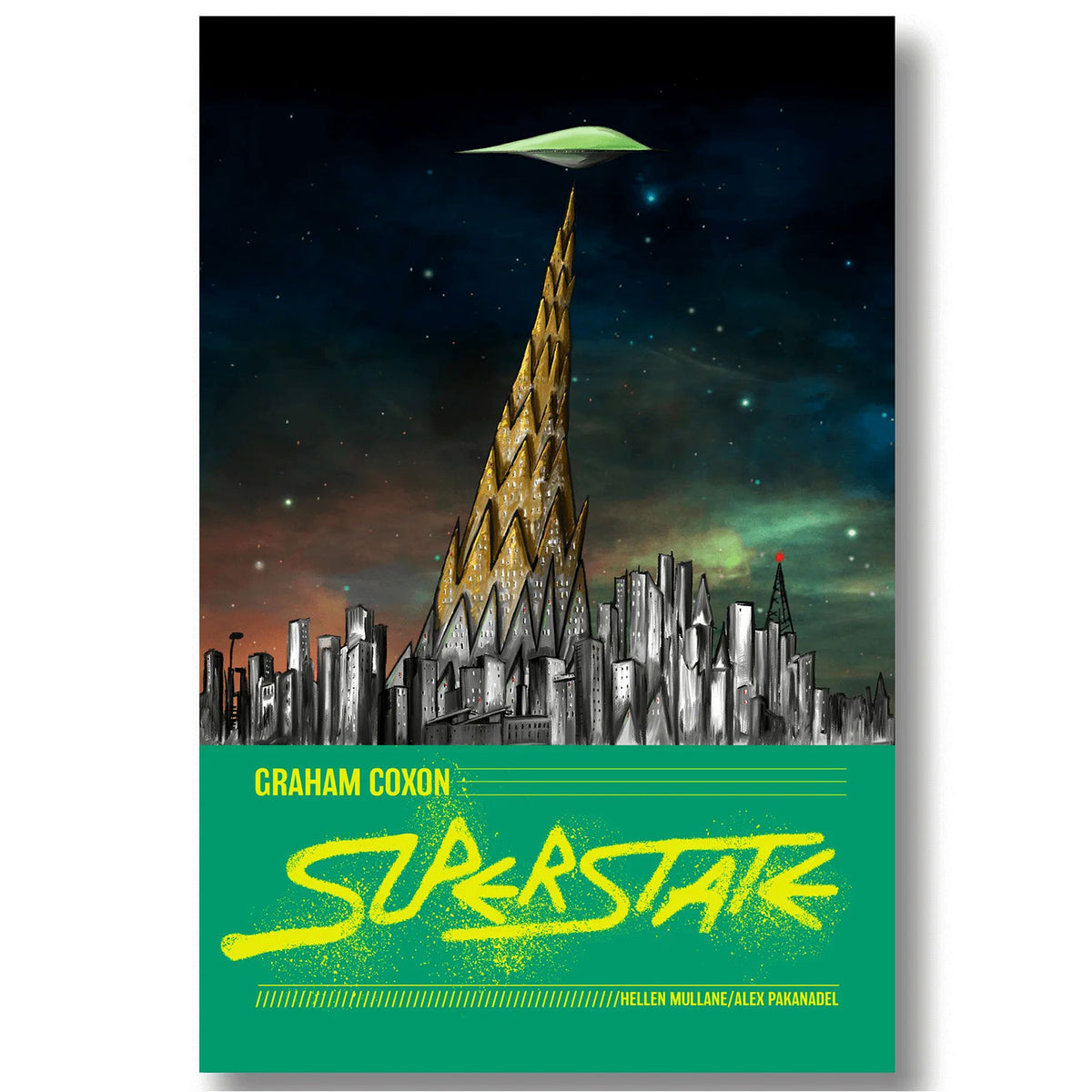 Graham Coxon - Superstate Hardcover - Standard Edition Comic Book Front