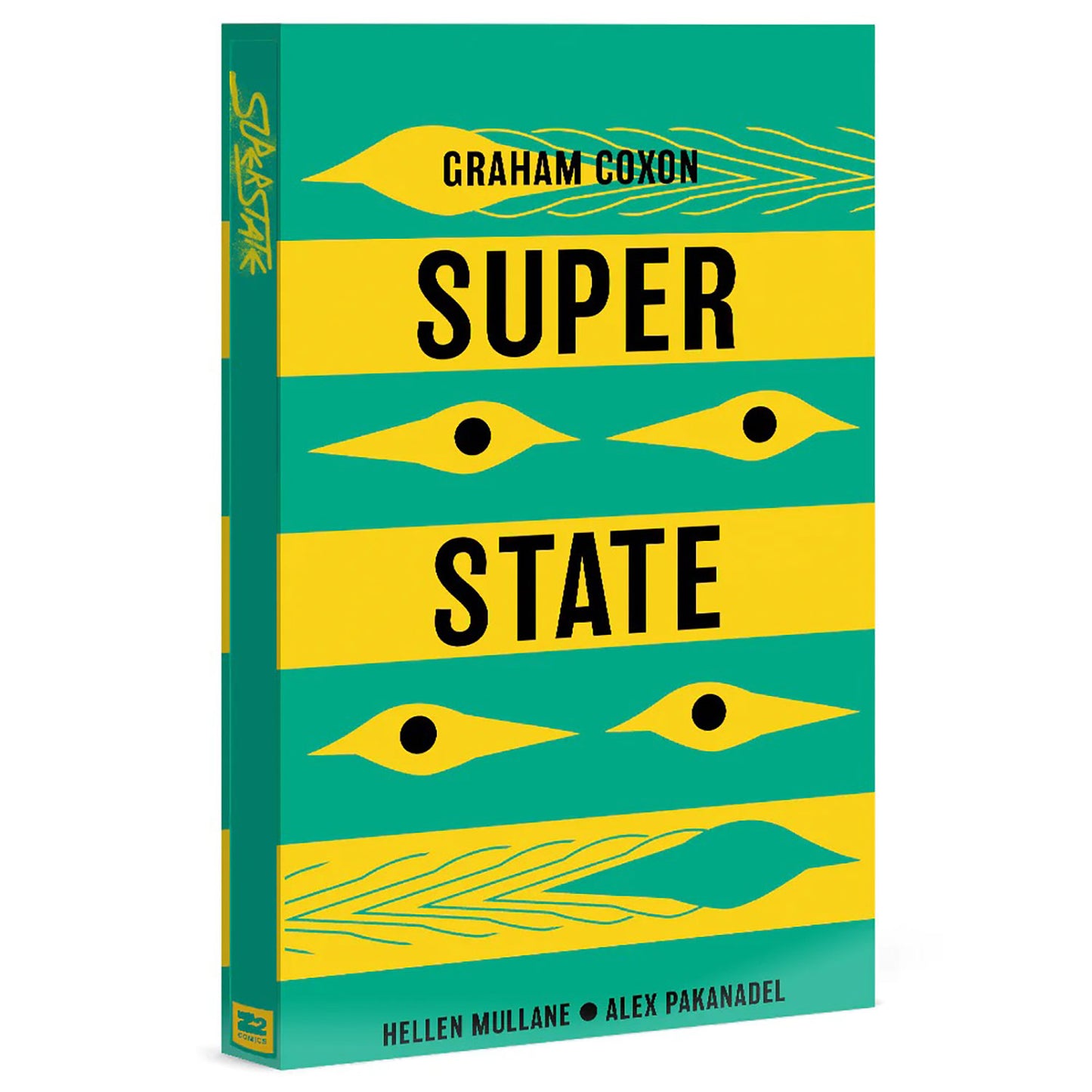 Graham Coxon - Superstate Deluxe Book Comic Book Front