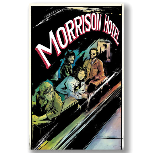 The Doors - Morrison Hotel Deluxe Book Comic Book Front