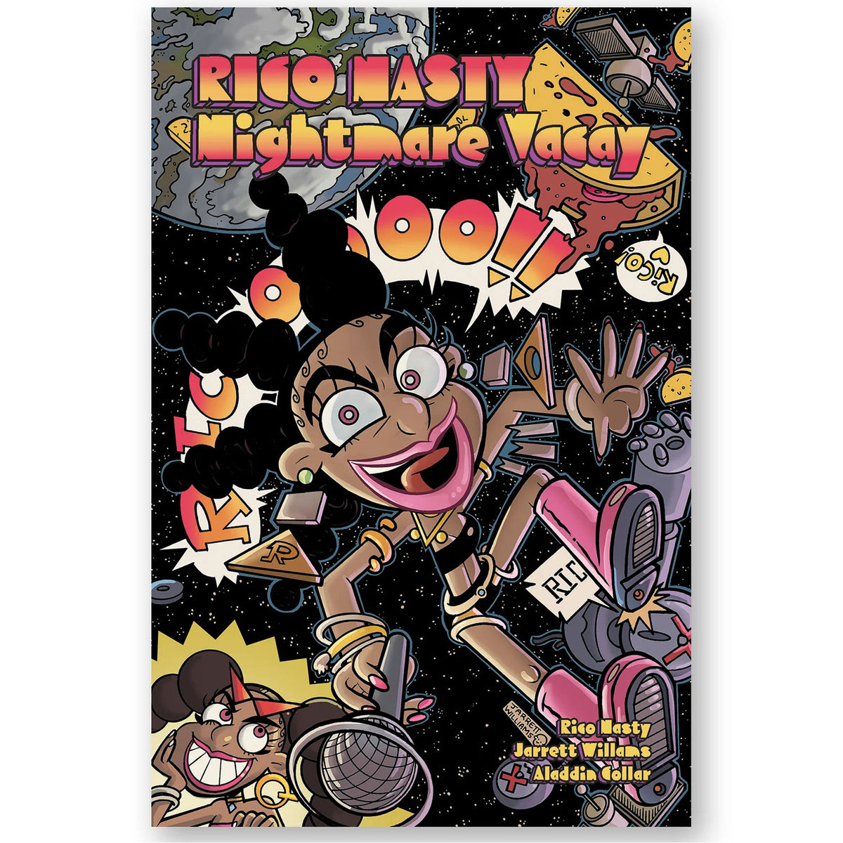 Rico Nasty - Nightmare Vacay Dark (Black) Comic Book Front