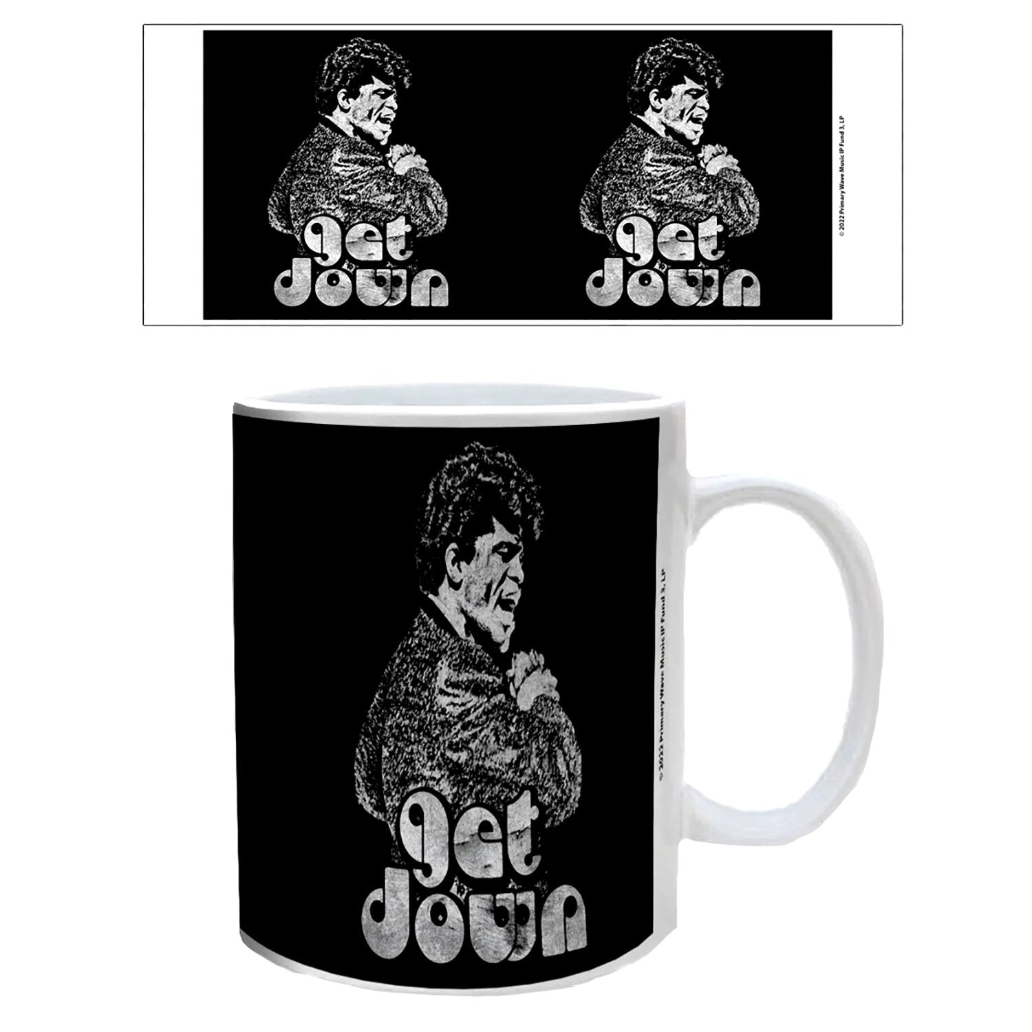 James Brown Get Down Coffee Mug Front