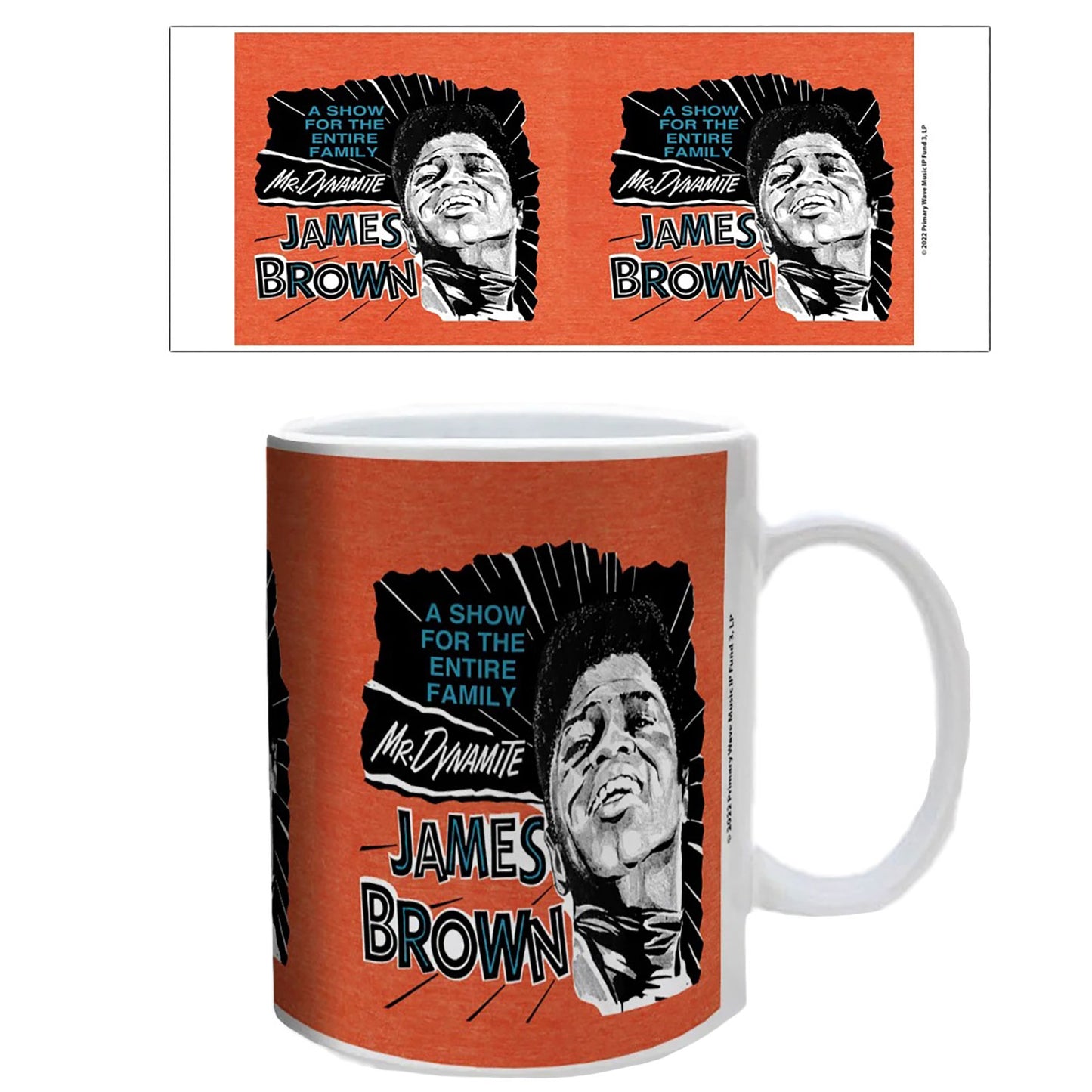 James Brown Family Show Coffee Mug Front