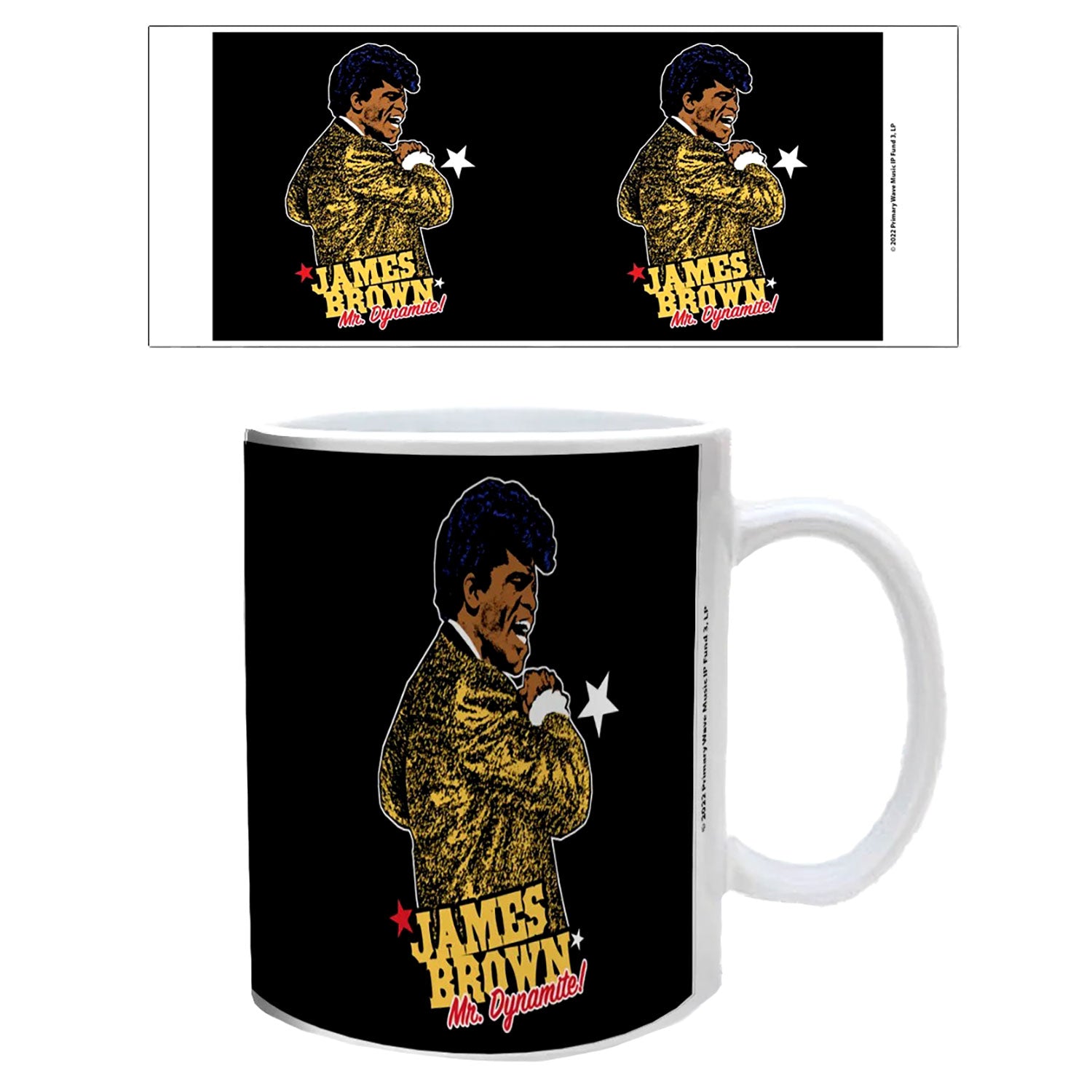 James Brown Mr. Dynamite Coffee Mug Front