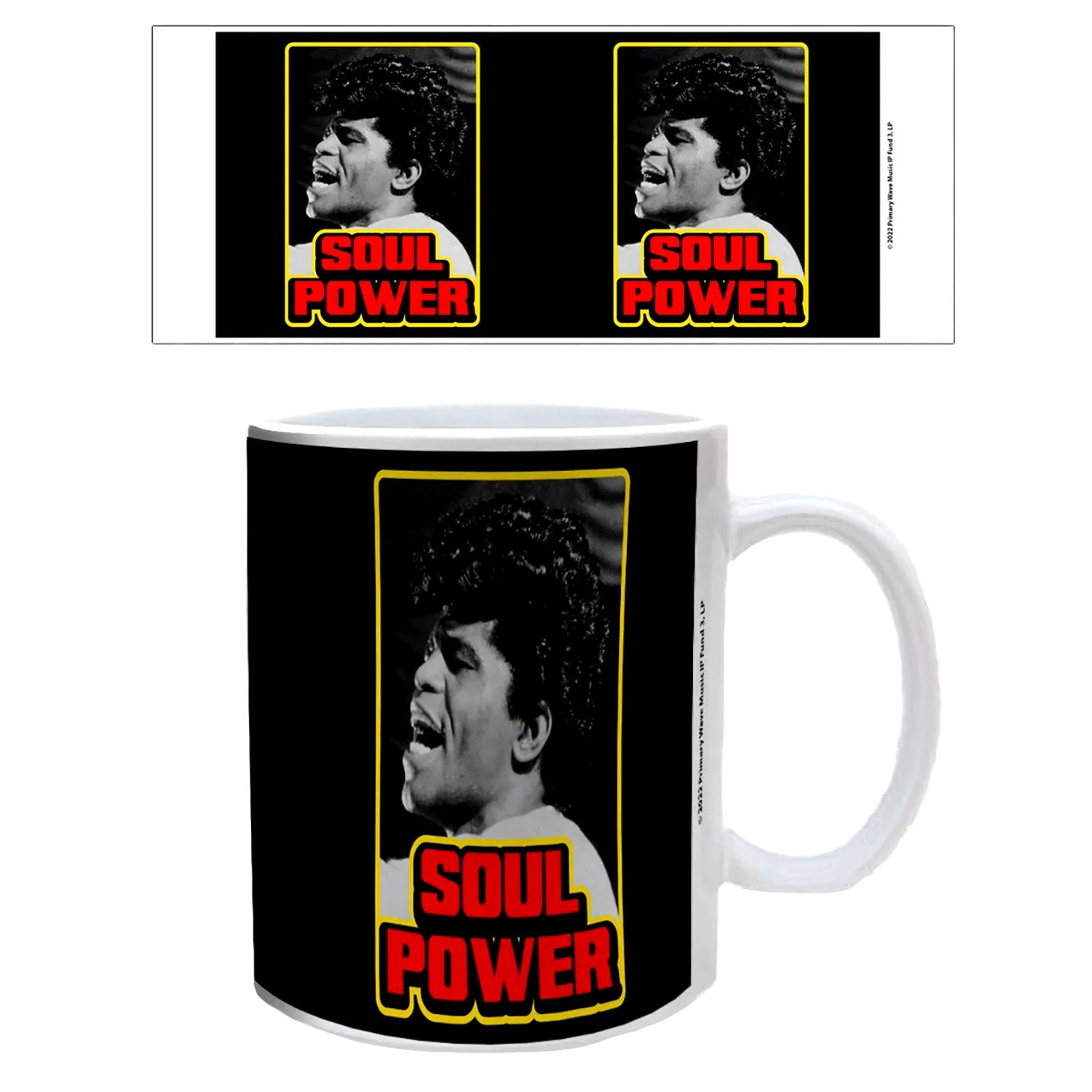 James Brown Soul Power Coffee Mug Front