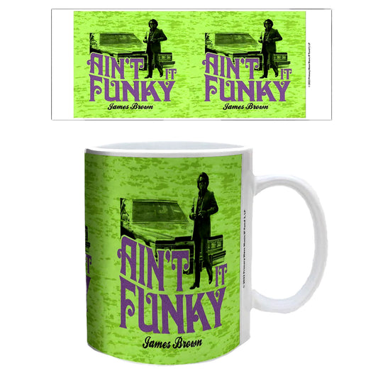James Brown Ain't it Funky Car Coffee Mug Front