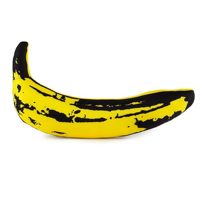 Velvet Underground Andy Warhol 10in Medium Yellow Banana Plush Plushie Front