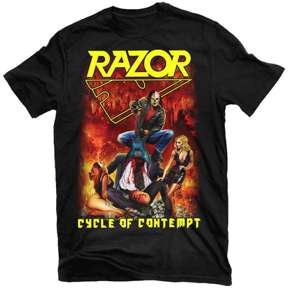 Razor Cycle of Contempt T-shirt Front