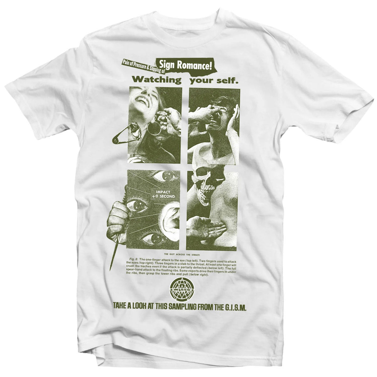 G.I.S.M. Sign Romance! (White) T-shirt Front