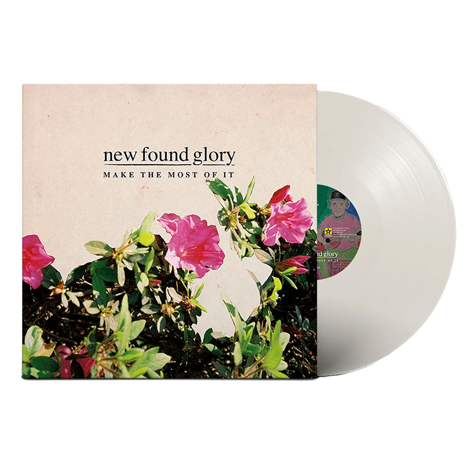 New Found Glory Make The Most Of It (Retail Exclusive Clear Vinyl) Vinyl Front