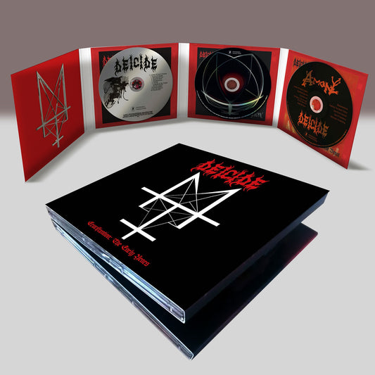 Deicide Crucifixion - The Early Years 3cd Digipak Edition Compact Disc - 3 CD Box Set CD Front