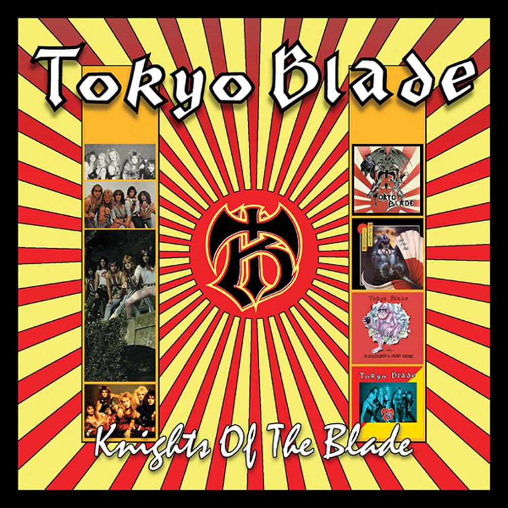 Tokyo Blade Knights Of The Blade 4cd Box Set Compact Disc - 4 CD Box Set CD Front