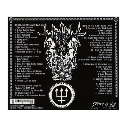 Satanic Deathnoise From The Beyond Compact Disc - 4 CD Box Set CD